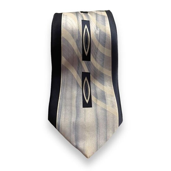Stacy Adams Extra Long Silk Tie - Picture 1 of 6